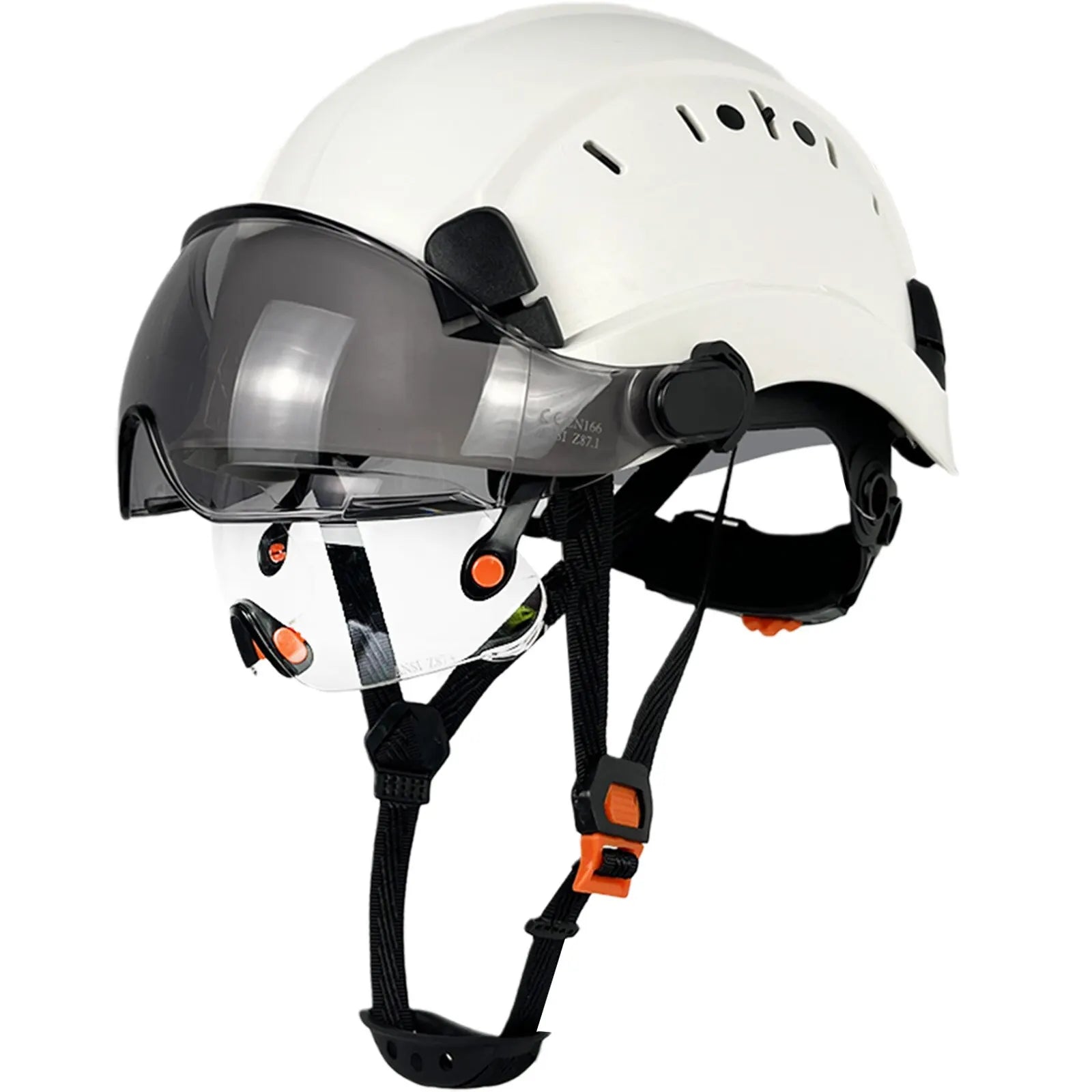 Safety Helmet Hard Hat with Visor Clear | Yazijico™