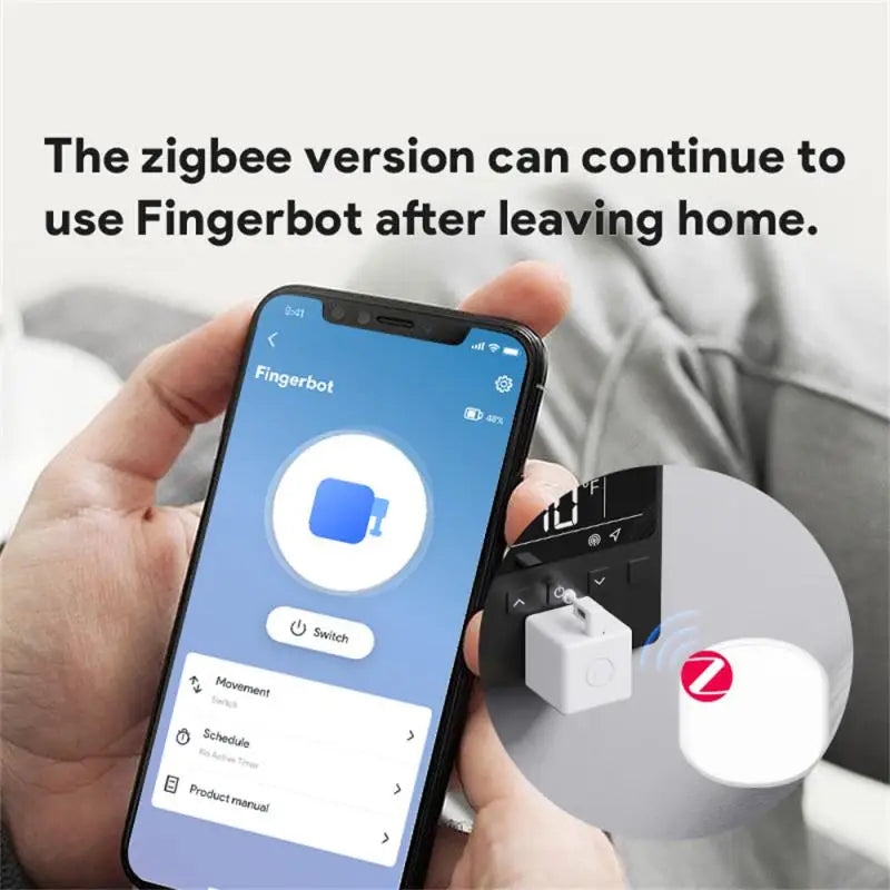 Yazijico™  Zigbee Smart Fingerbot Plus Switch Button - Yazijico™