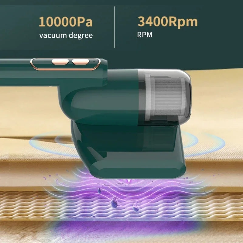 Handheld Wireless Bed Vacuum Cleaner Mite Cleaner | Yazijico™
