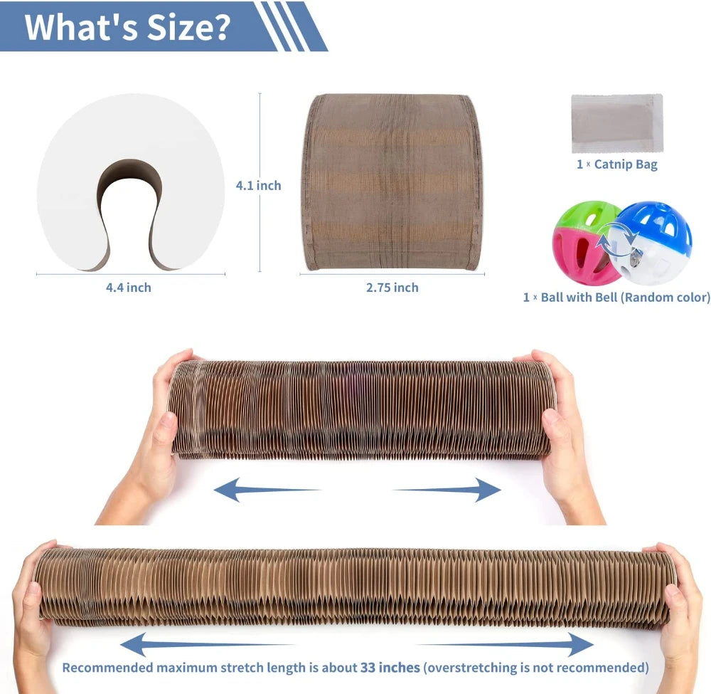 Yazijico™ Magic Organ Cat Scratching Board-with a Toy Bell - Yazijico™