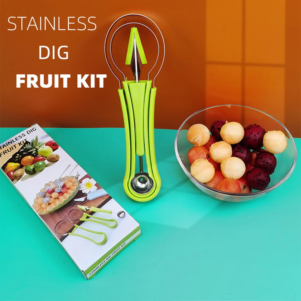 Watermelon Slicer Cutter Scoop Carving Knife | Yazijico™