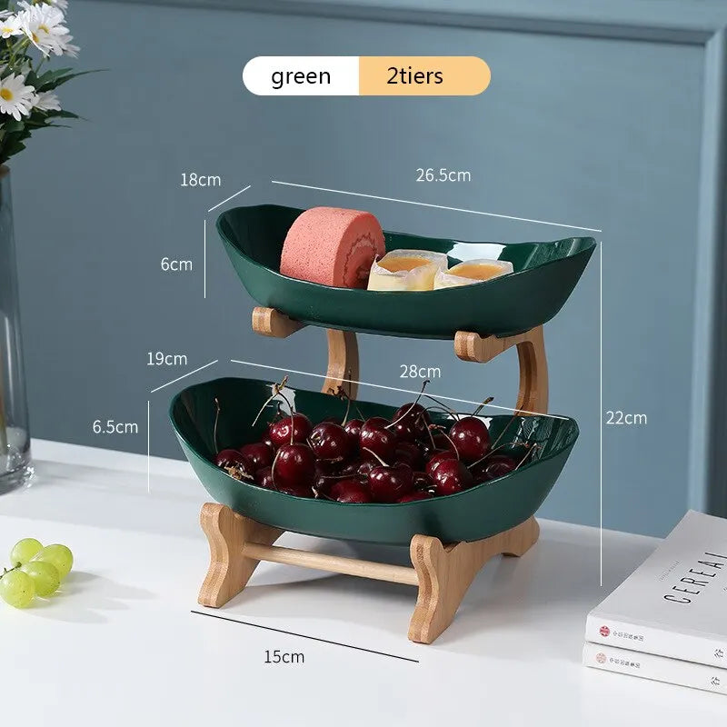 Table Plates Dinnerware Kitchen Fruit Bowl | Yazijico™