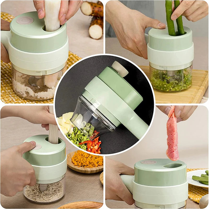 Yazijico™  Portable Electric Vegetable Chopper - Yazijico™