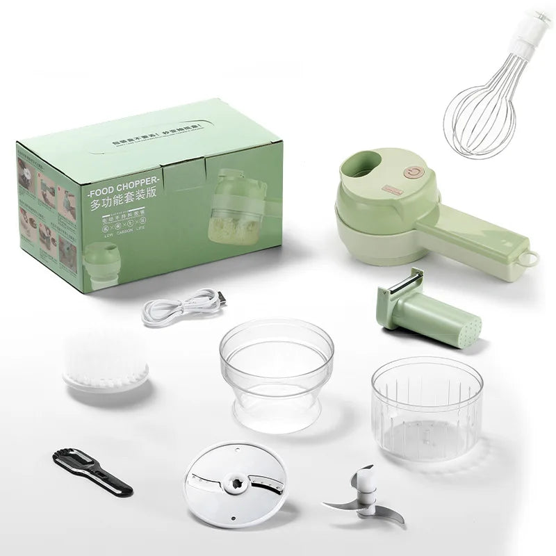 Portable Electric Vegetable Chopper | Yazijico™