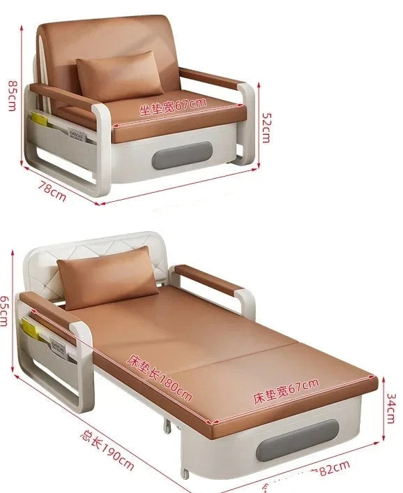 Double use folding single sofa bed | Yazijico™