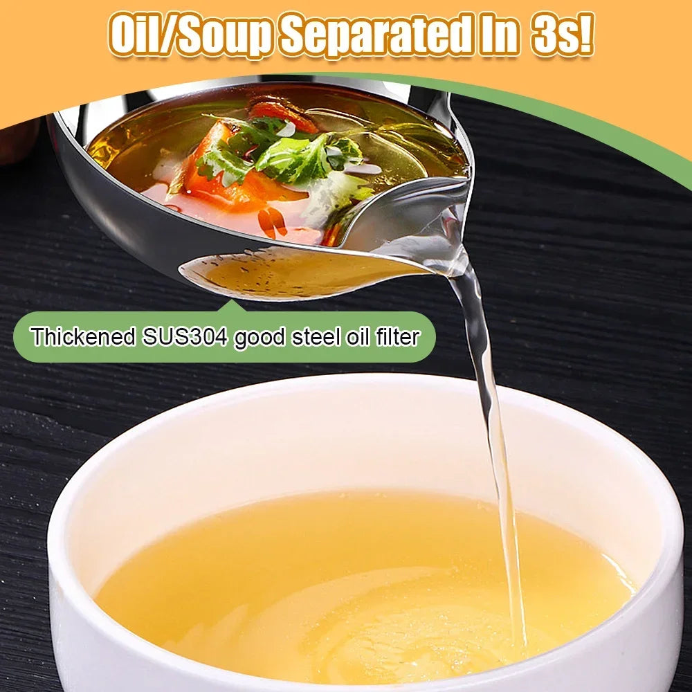 Filter Oil Spoon Oil Soup Separator
