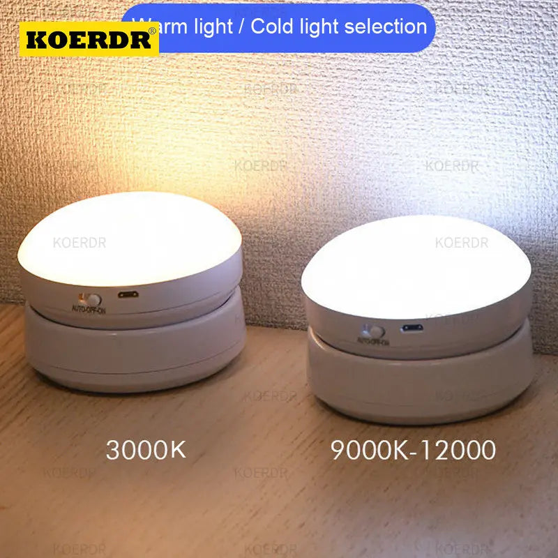 Yazijico™  Motion Sensor Light Wireless Lamp USB Rechargeable - Yazijico™