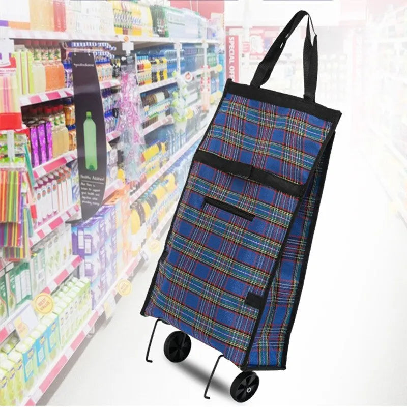 Yazijico™ Portable Folding Reusable Shopping Bags Small Pull - Yazijico™