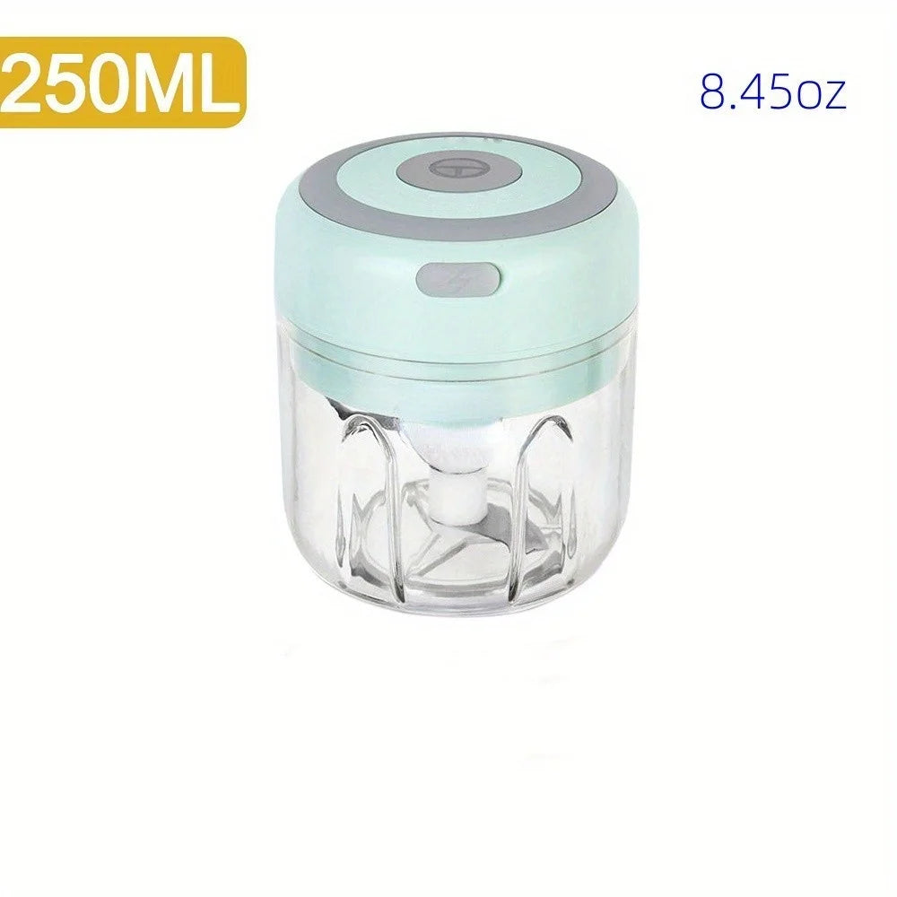 Mini Garlic Chopper - Powerful Meat Grinder And Vegetable Crusher For Quick And Easy Food Prep