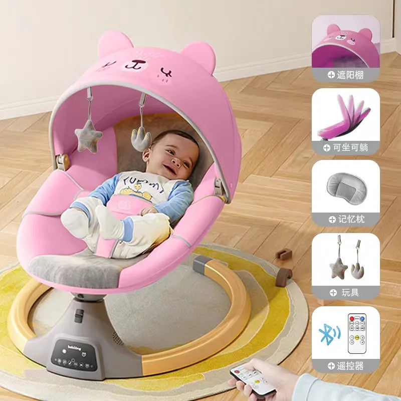 Yazijico™ Newborn Baby Electric Rocking Chair Baby Sleeping - Yazijico™