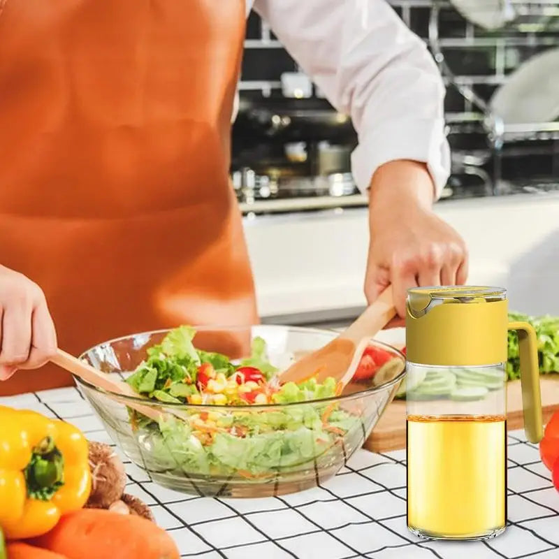Oil Dispenser Bottle For Kitchen Glass| Yazijico™