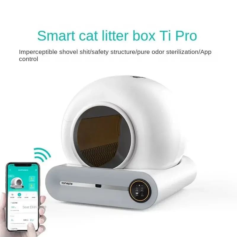 Cat Litter Box Self Cleaning App | Yazijico™
