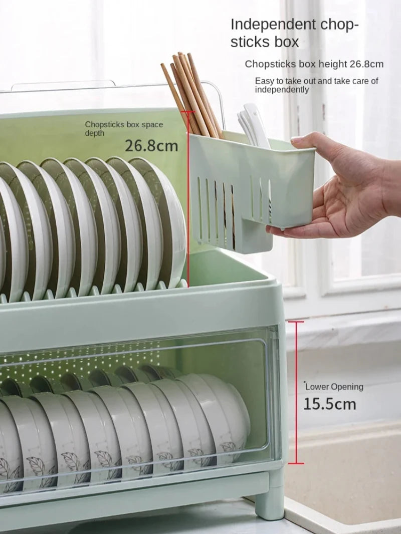 Tableware Storage Box Put Dishes Rack | Yazijico™