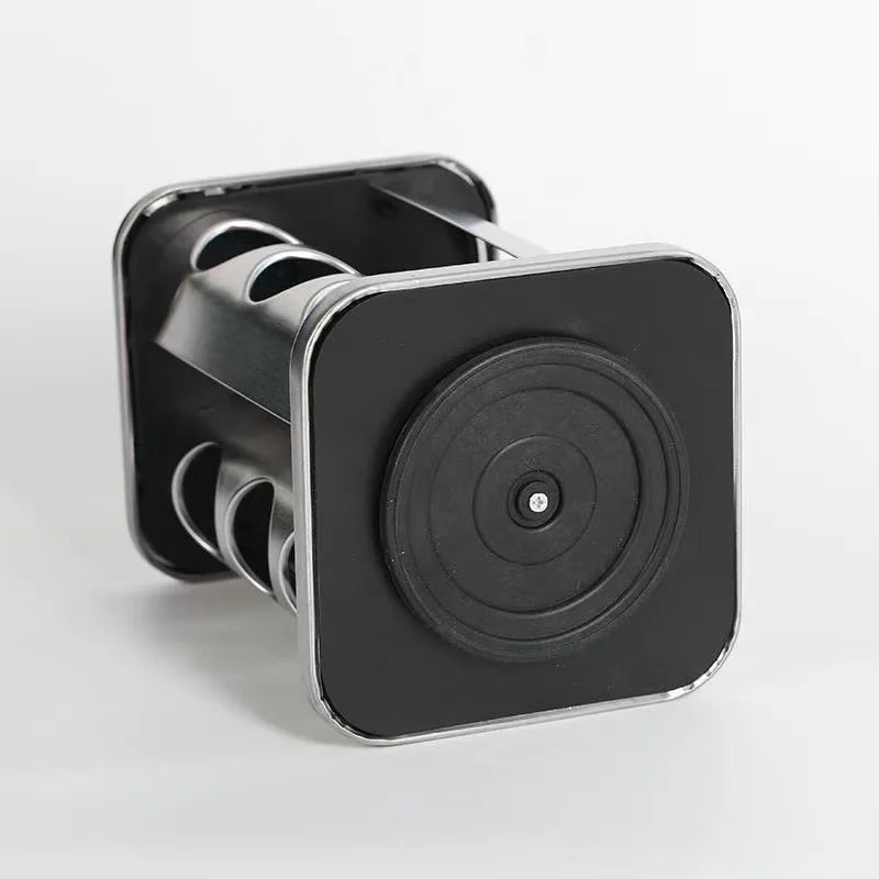 Stainless Steel Glass rotating seasoning set | Yazijico™