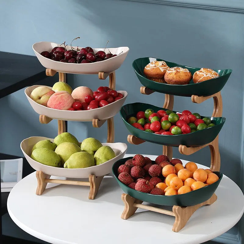 Table Plates Dinnerware Kitchen Fruit Bowl  | Yazijico™