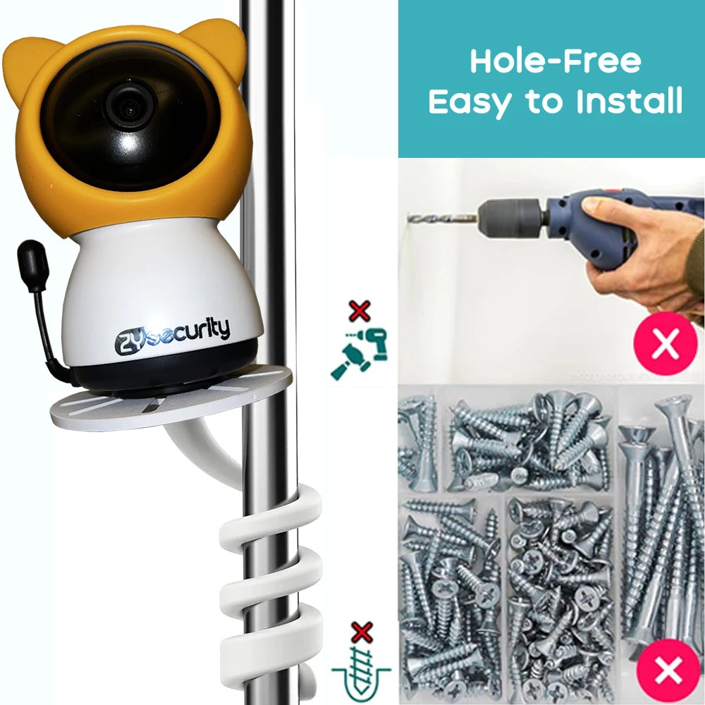 Flexible Baby Monitor Holder for Crib Baby Camera | Yazijico™