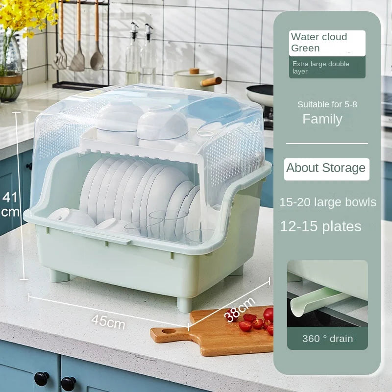 Tableware Storage Box Put Dishes Rack | Yazijico™