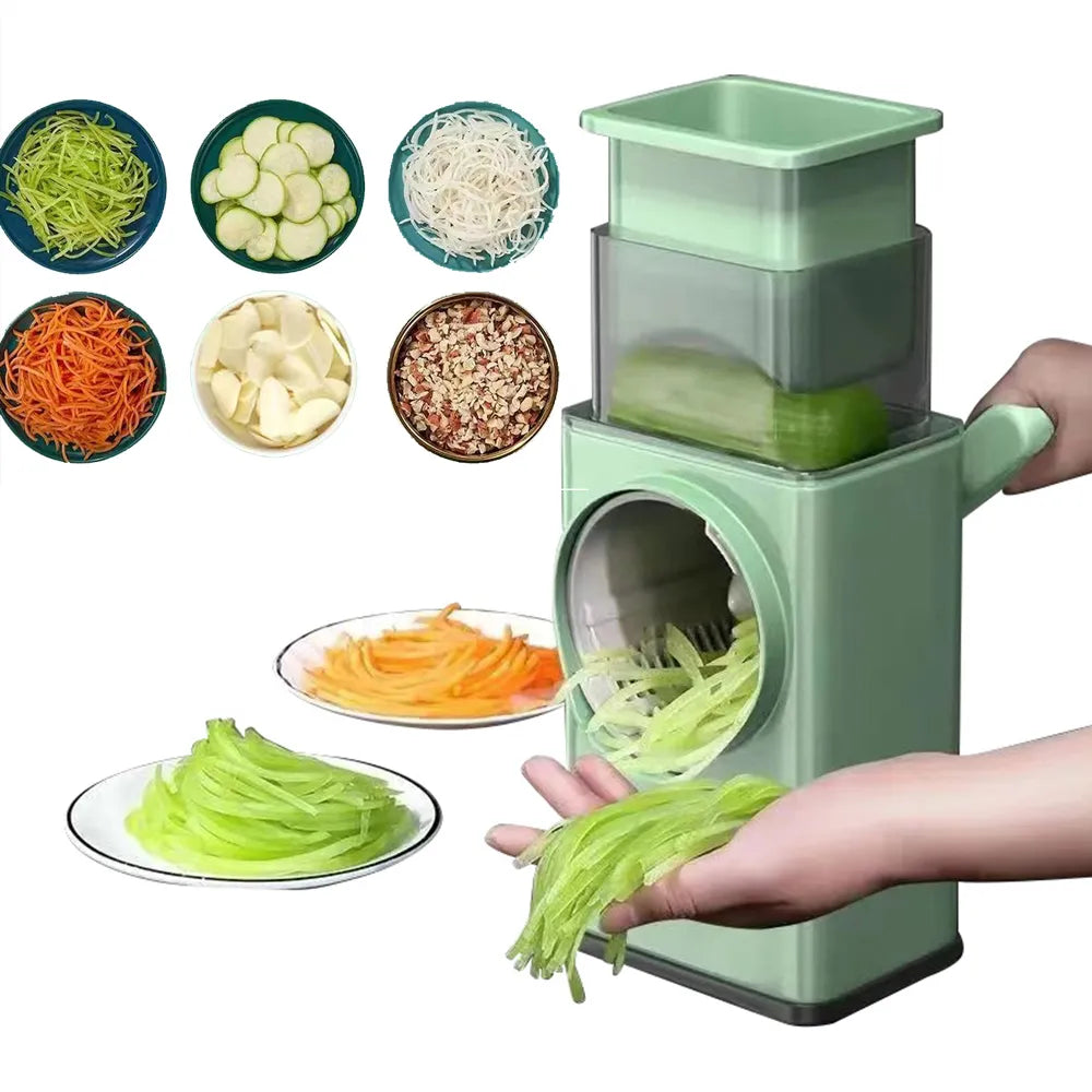Manual Drum Vegetable Cutter | Yazijico™