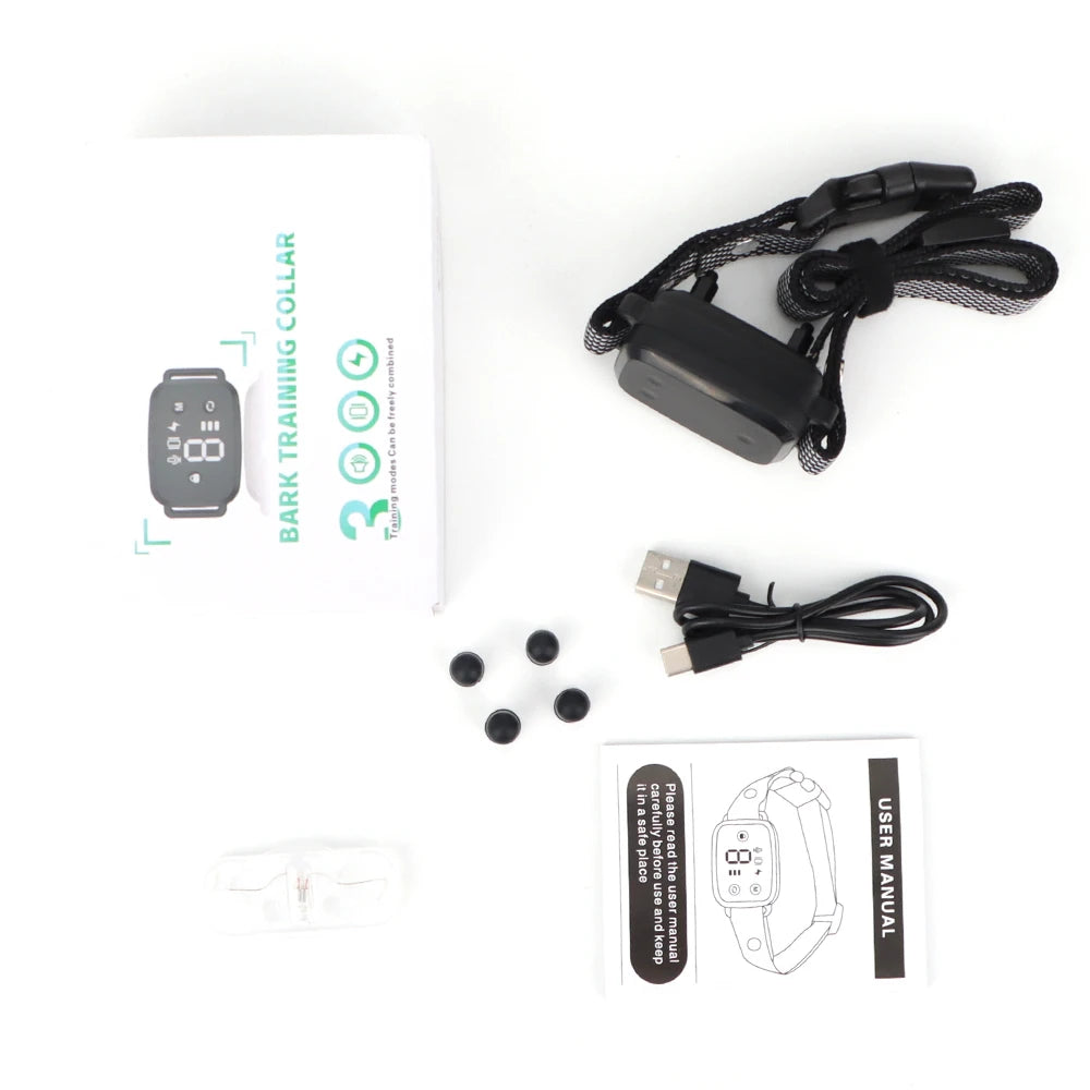 Yazijico™ Smart Automatic Anti Barking Dog Collar HD Digital Display - Yazijico™