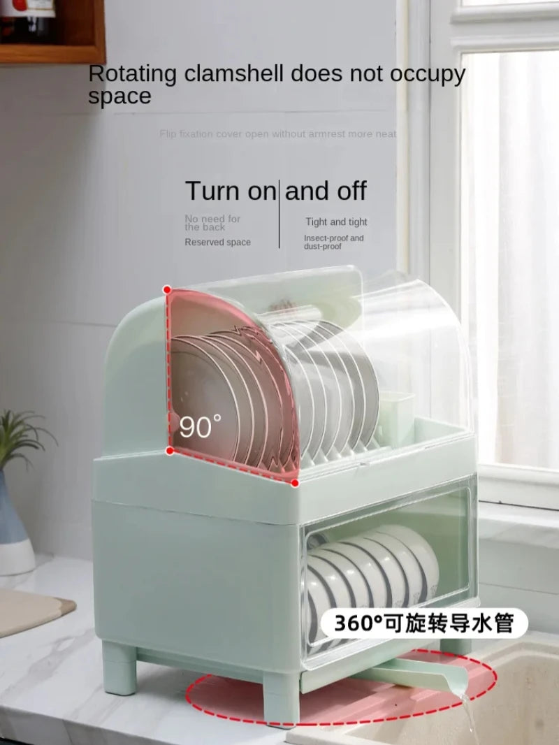 Tableware Storage Box Put Dishes Rack | Yazijico™