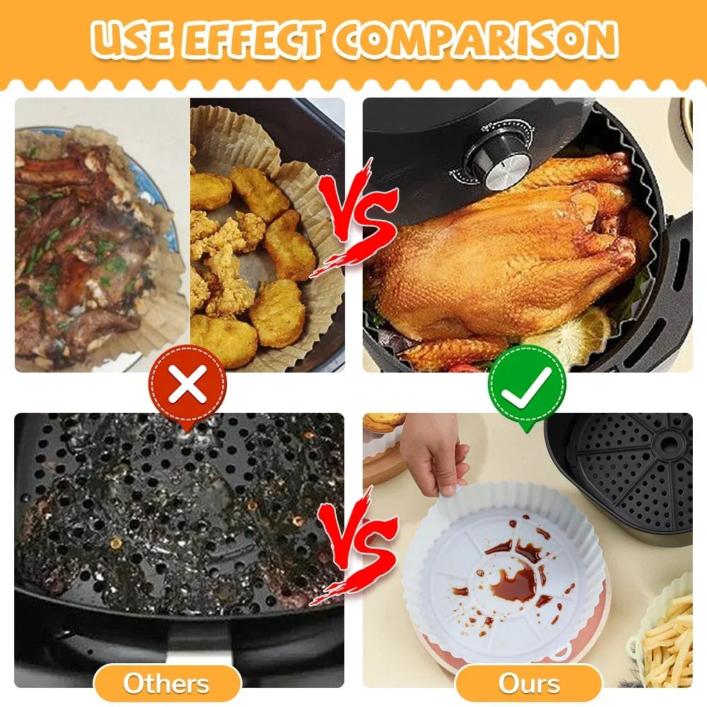 Air Fryer Silicone  Food Safe