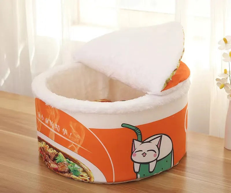 Pet Dog Cat House Kennel Super Large Instant Noodle | Yazijico™