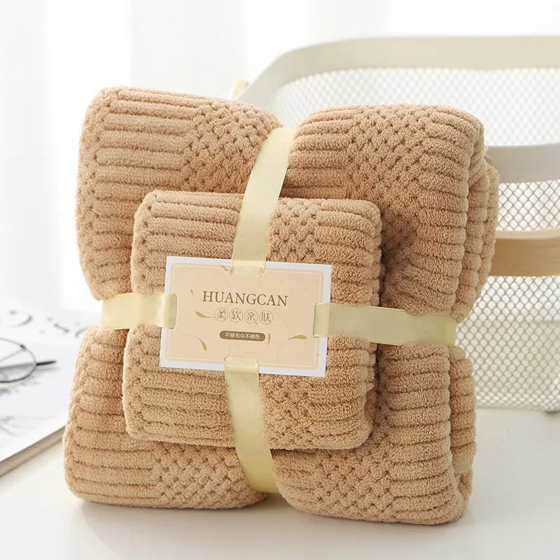 Quick-Drying Microfiber Towel Set Bath Face Towel | Yazijico™