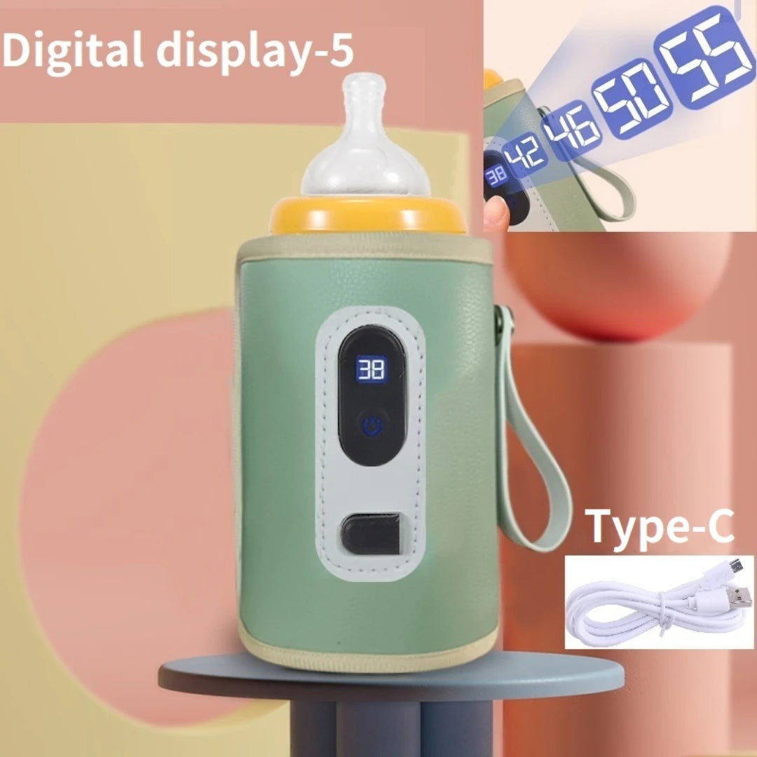 Baby Milk Bottle Thermal Bag Universal Digital Display | Yazijico™
