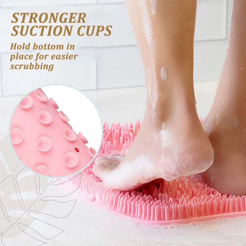 Silicone Rub Back Brush Bathroom  | Yazijico™