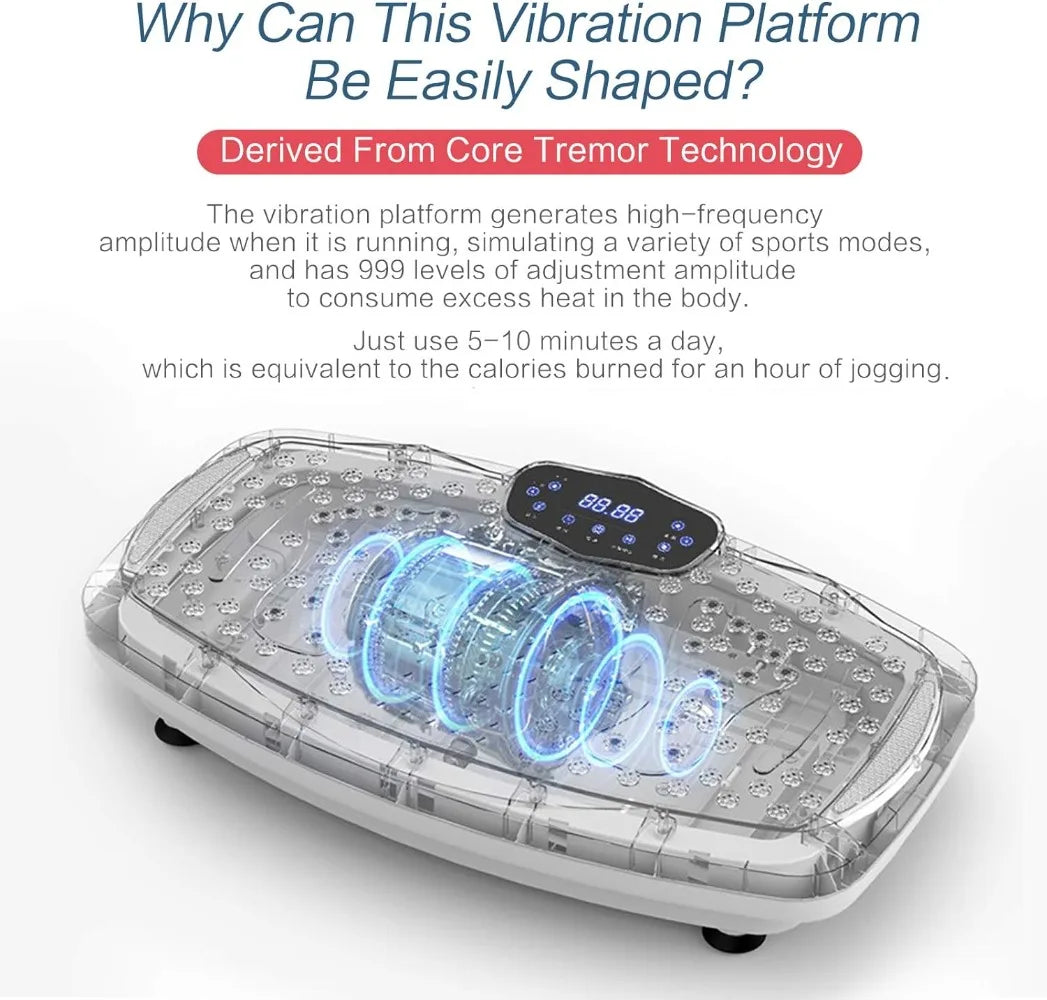 Vibration Plate Exercise Machine Whole Body Workout | Yazijico™