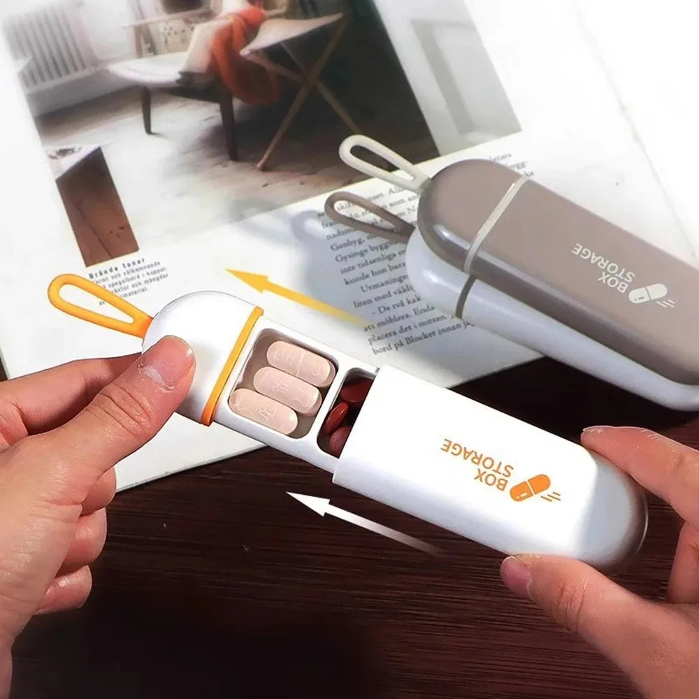 Yazijico™ Compartment Pill Box Daily Pill Organizer - Yazijico™