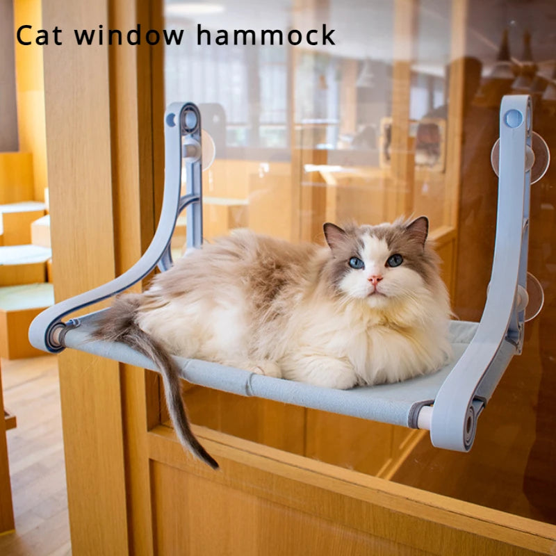 Cat Hammock Window Bed Glass | Yazijico™