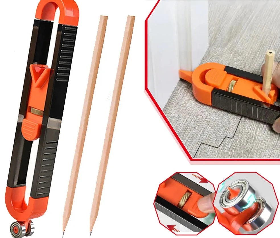 Yazijico™  Profile Scribing Ruler Contour Gauge - Yazijico™