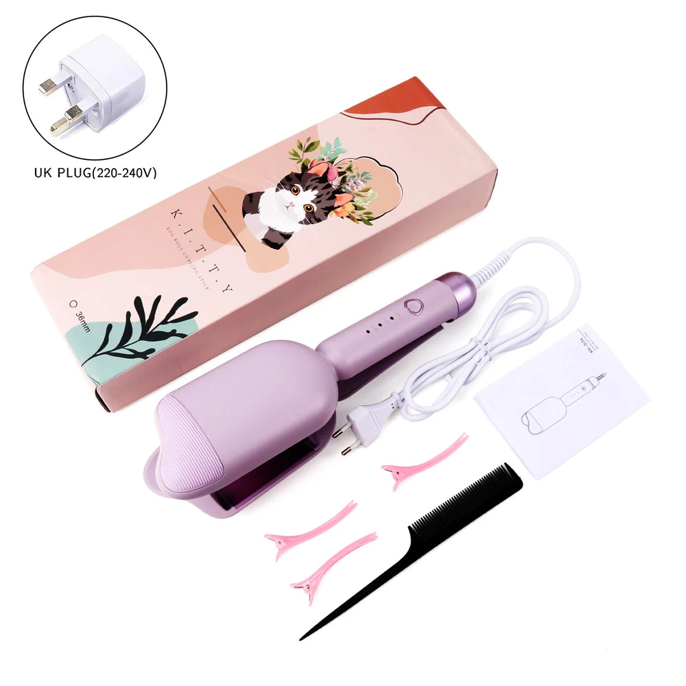 Wavy Hair Curlers Curling Iron Wave | Yazijico™