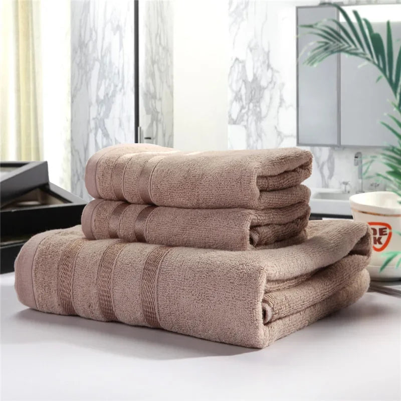 Bathroom Towels ThickDot Dedsign Set | Yazijico™