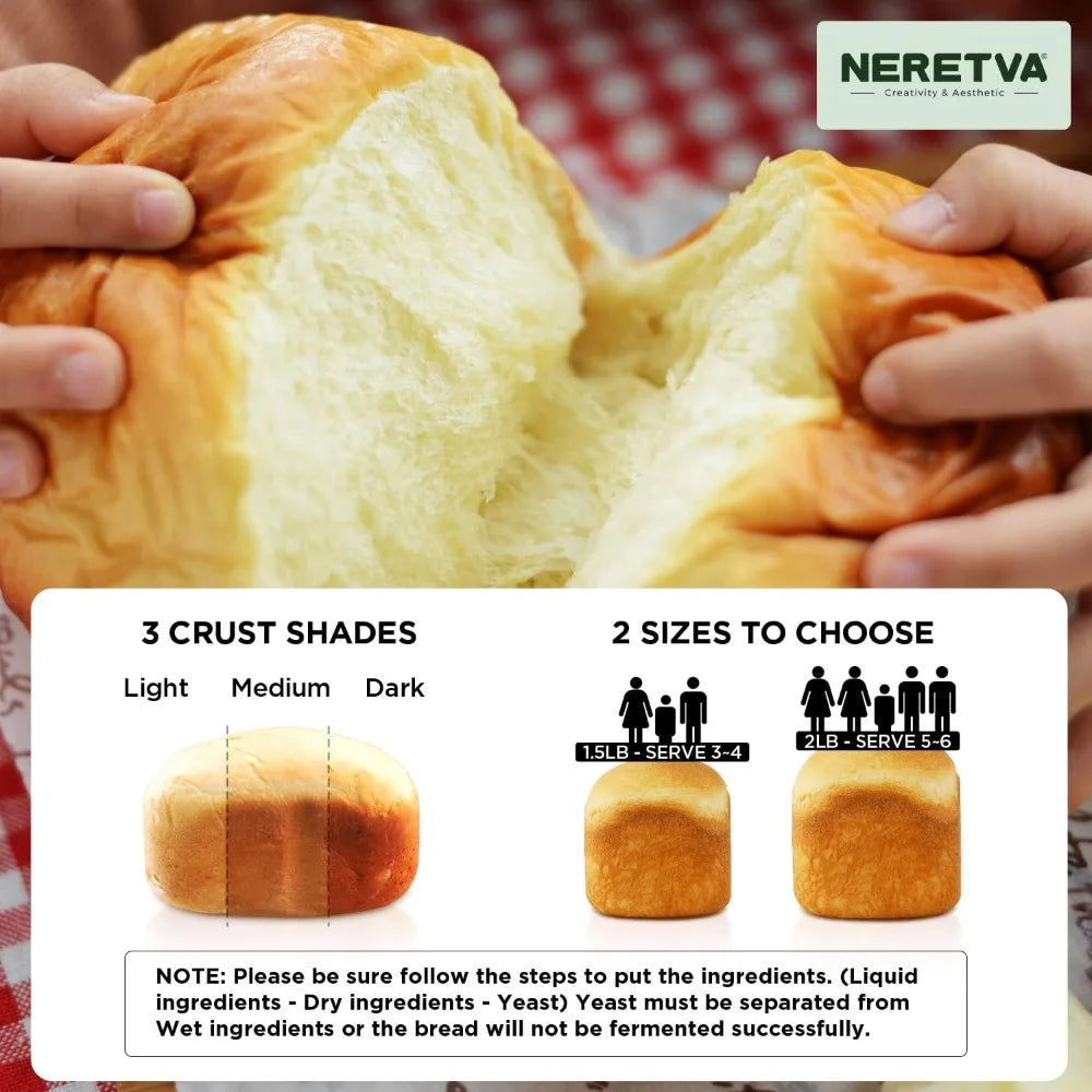 Bread maker Automatic gluten free dough | Yazijico™