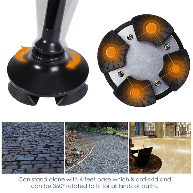 Collapsible Folding Cane Elder Cane Walking | Yazijico™