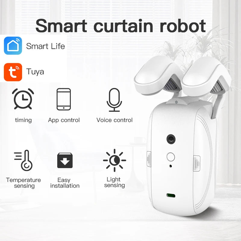 Yazijico™ Smart Automatic Curtain Opener Tuya WIFI Bluetooth - Yazijico™