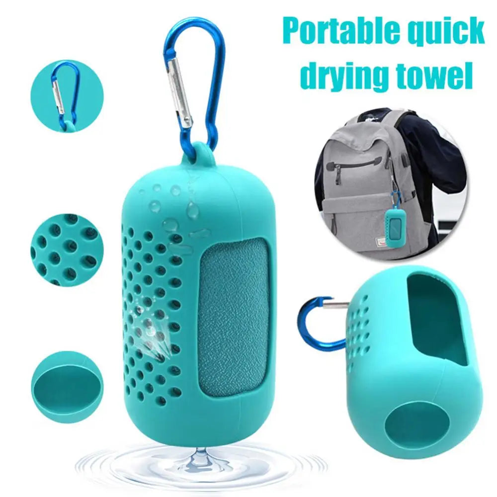 Quick Dry Towel Portable Microfiber Fast Dry Gym Cycling Beach  | Yazijico™
