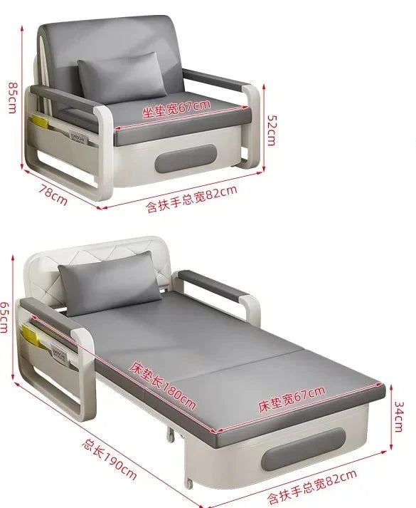 Double use folding single sofa bed | Yazijico™