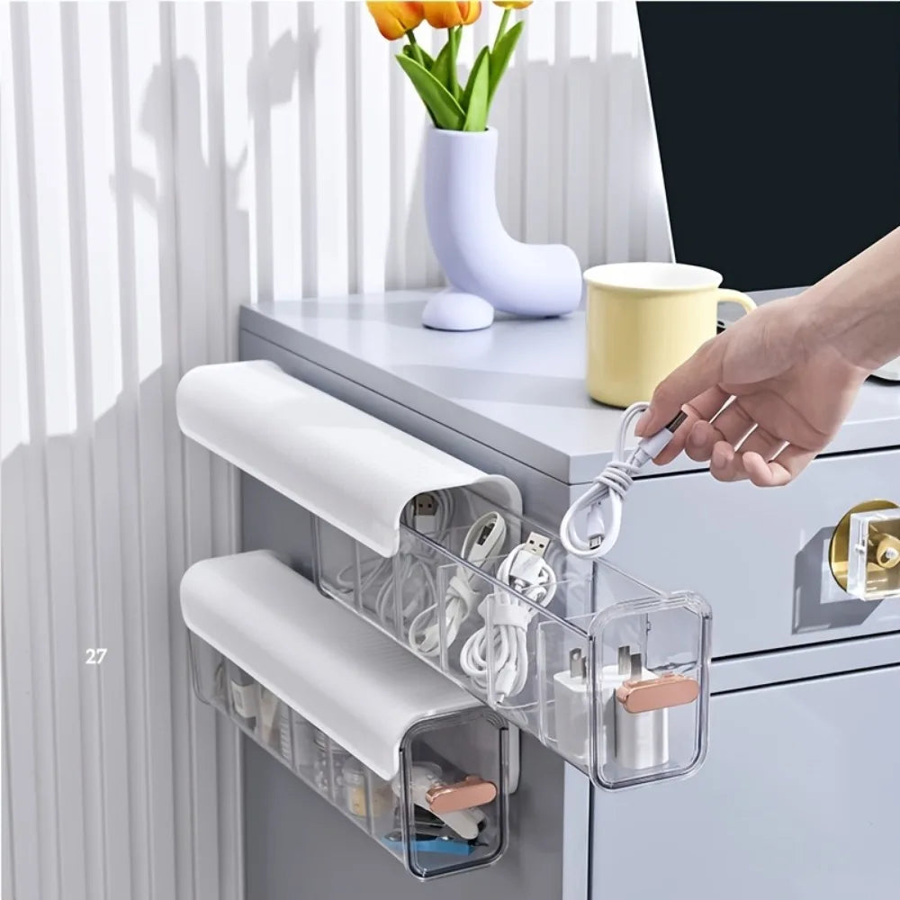 Multifunctional Wall Mounted Storage Box Organizer  | Yazijico™