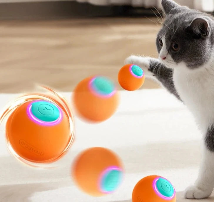 Yazijico™  Cat Toys Smart Interactive Cat Bouncing Ball - Yazijico™