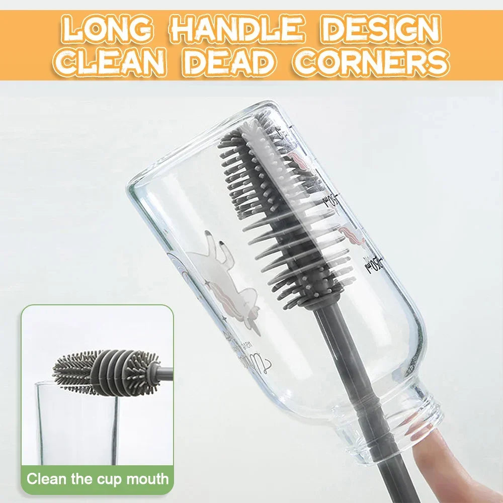 Cup Brush Cup Scrubber Glass Cleaner 