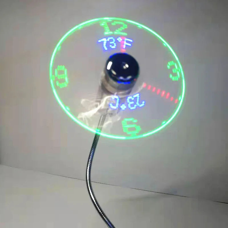 Fans Mini Time And Temperature Display | Yazijico™
