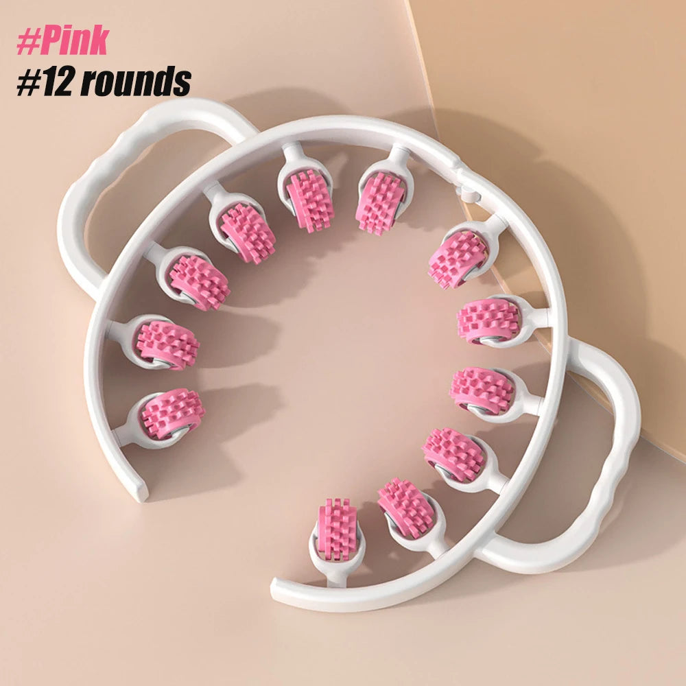 Round Massager Roller for Waist Abdominal | Yazijico™