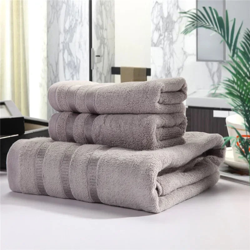 Bathroom Towels ThickDot Dedsign Set | Yazijico™