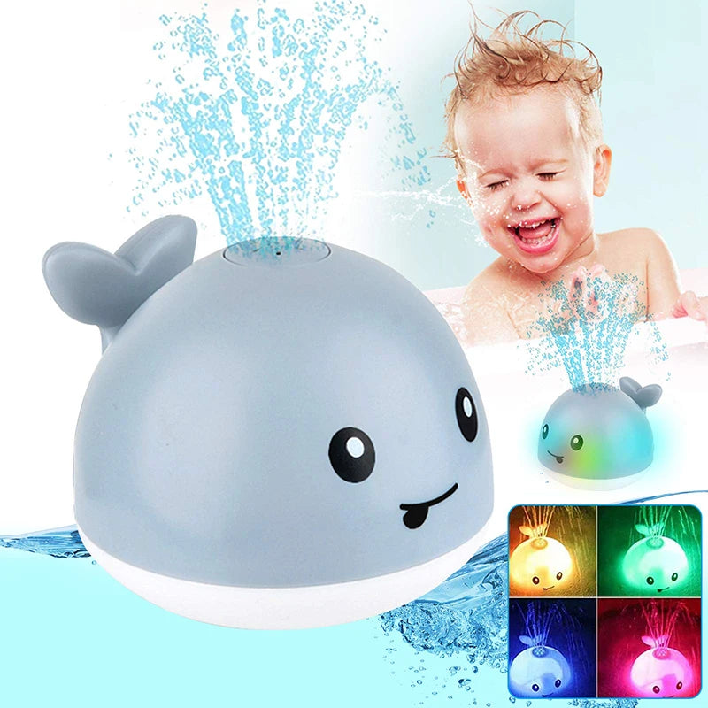 Baby Light Up Bath Toys Whale Automatic Sprinkler | Yazijico™