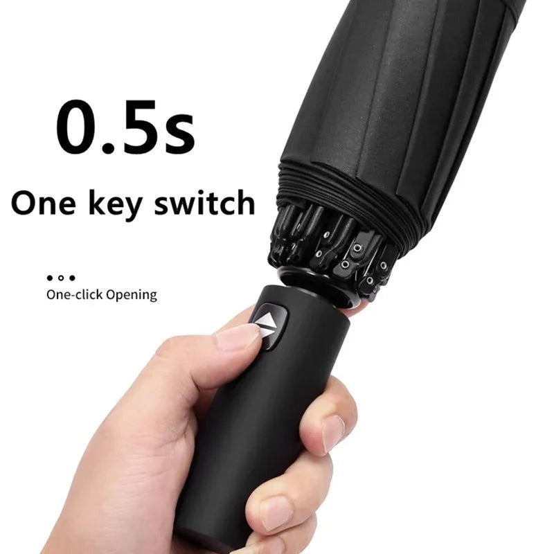 Yazijico™ Automatic Umbrella  Stripe Parasol - Yazijico™