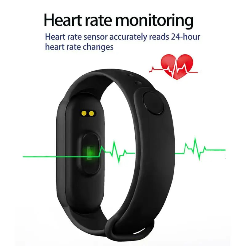 Smart Watch Fitness Smart Bracelet Sports Band Heart