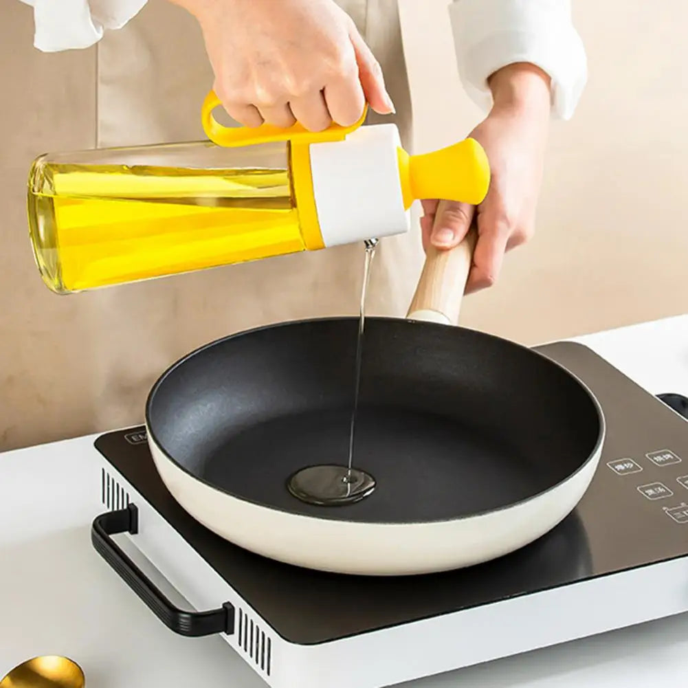 Household Oil Bottle Good Self-locking Ability Transparent | Yazijico™